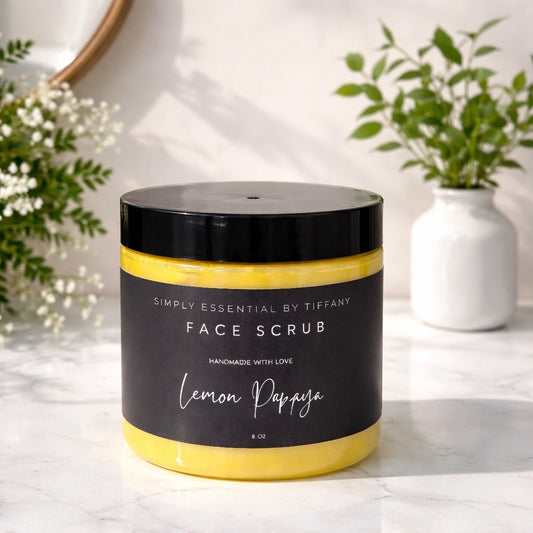 Lemon Papaya Face Scrub